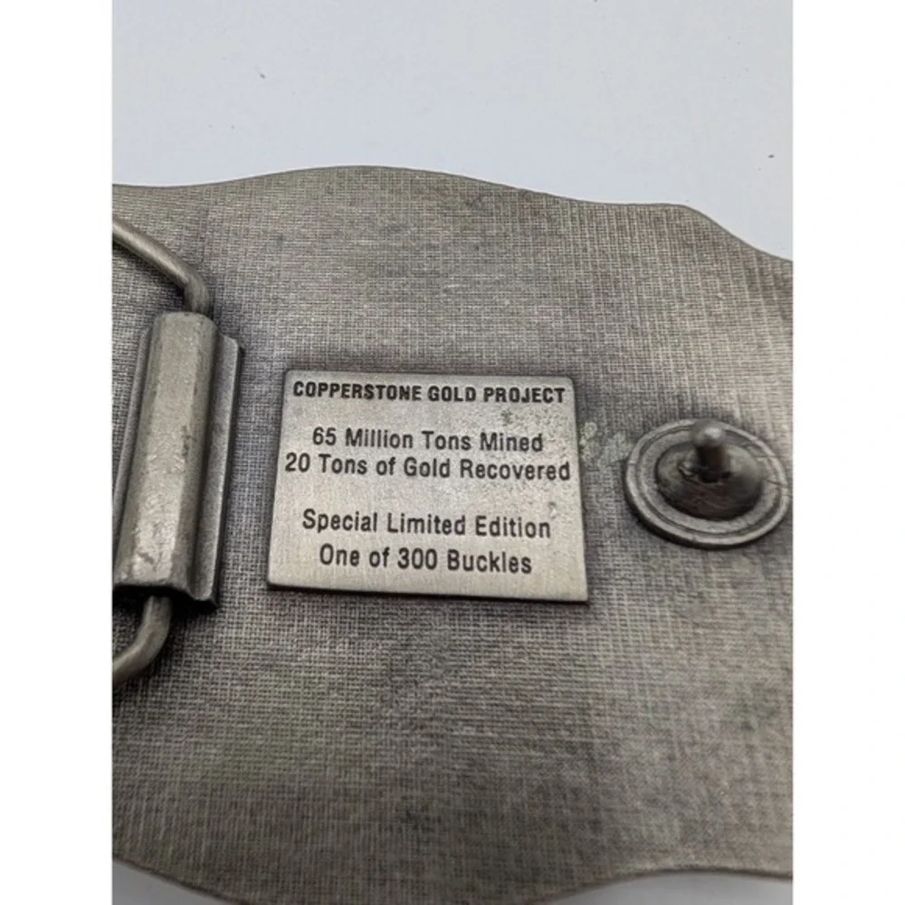 COPPERSTONE GOLD 1987 TO‎ 1993 BELT BUCKLE 1 Of  300 LIMITED
